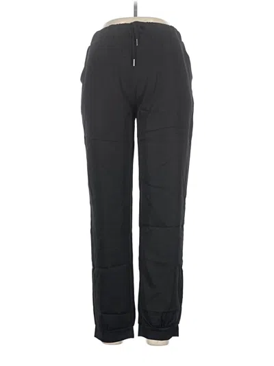 Pre-owned Unbranded Track Pants In Black