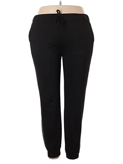 Pre-owned Unbranded Track Pants In Black