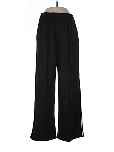 Pre-owned Unbranded Track Pants In Black