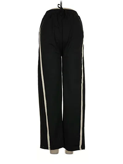 Pre-owned Unbranded Track Pants In Black