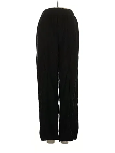 Pre-owned Unbranded Track Pants In Black