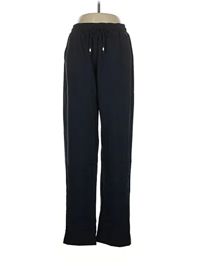 Pre-owned Unbranded Track Pants In Black
