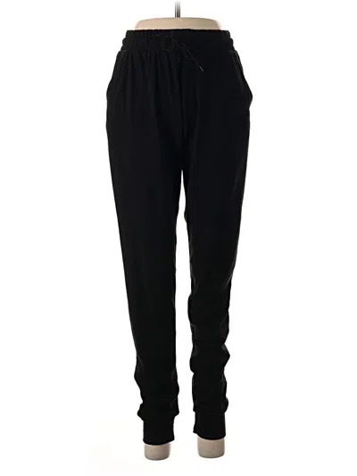 Pre-owned Unbranded Track Pants In Black
