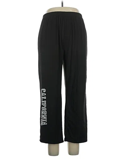 Pre-owned Unbranded Track Pants In Black