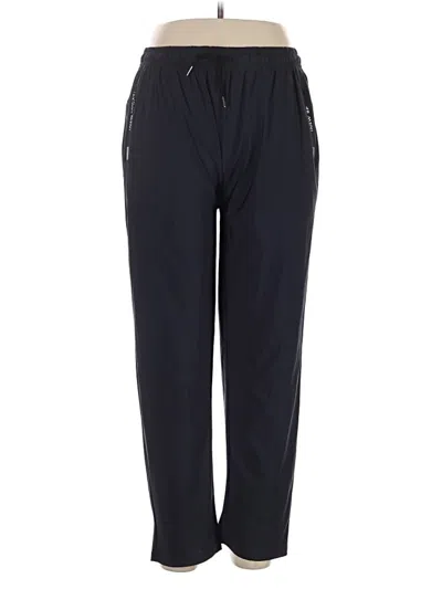 Pre-owned Unbranded Track Pants In Black