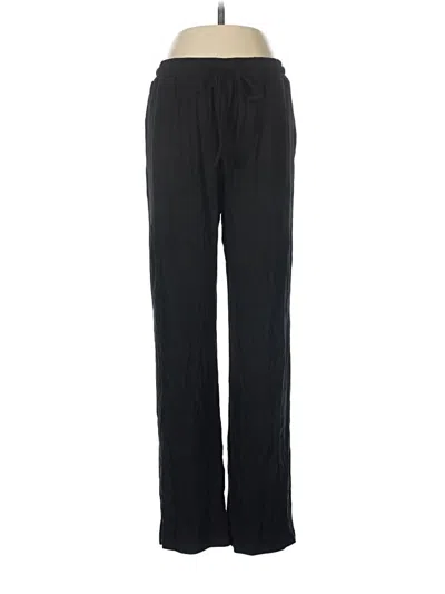 Pre-owned Unbranded Track Pants In Black