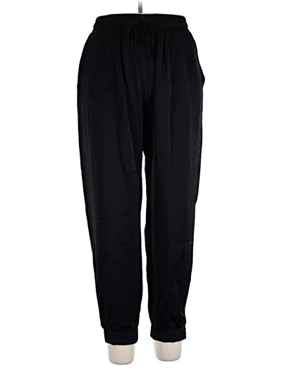 Pre-owned Unbranded Track Pants In Black