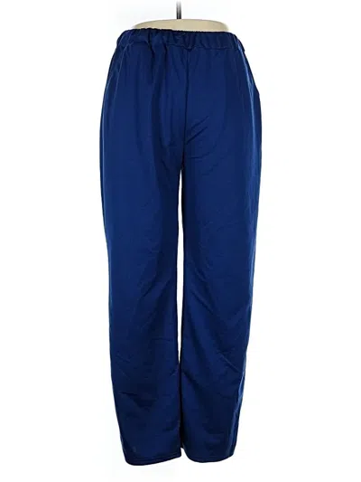 Pre-owned Unbranded Track Pants In Blue