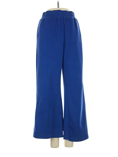Pre-owned Unbranded Track Pants In Blue