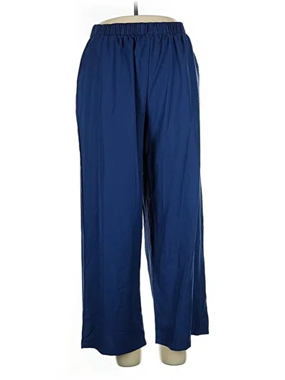 Pre-owned Unbranded Track Pants In Blue