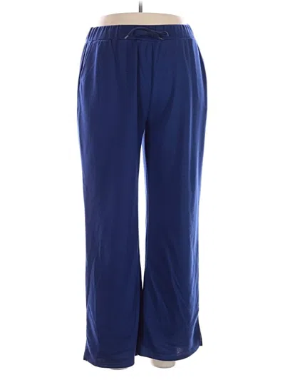 Pre-owned Unbranded Track Pants In Blue