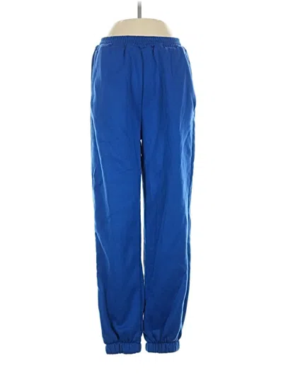 Pre-owned Unbranded Track Pants In Blue