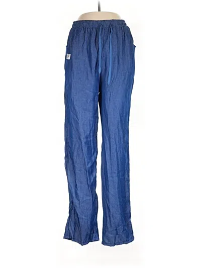 Pre-owned Unbranded Track Pants In Blue