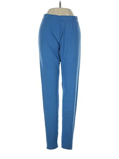 Pre-owned Unbranded Track Pants In Blue