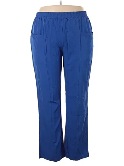 Pre-owned Unbranded Track Pants In Blue