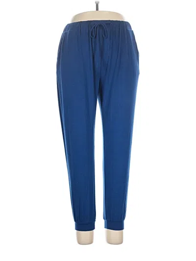 Pre-owned Unbranded Track Pants In Blue