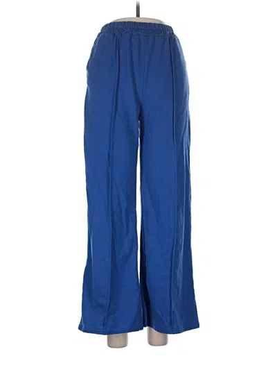 Pre-owned Unbranded Track Pants In Blue