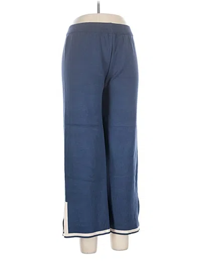 Pre-owned Unbranded Track Pants In Blue