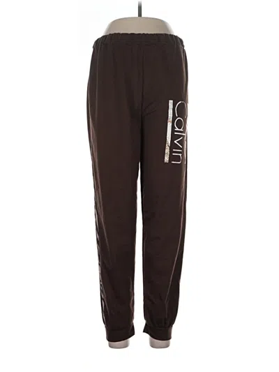 Pre-owned Unbranded Track Pants In Brown
