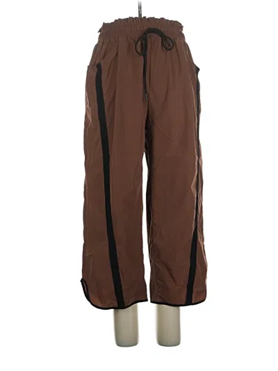 Pre-owned Unbranded Track Pants In Brown