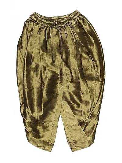 Pre-owned Unbranded Kids' Track Pants In Gold