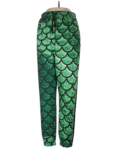 Pre-owned Unbranded Track Pants In Green