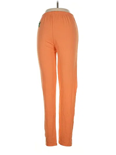 Pre-owned Unbranded Track Pants In Orange