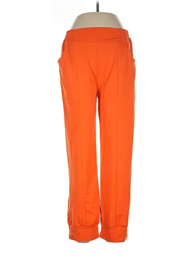 Pre-owned Unbranded Track Pants In Orange