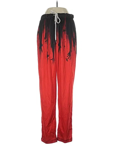 Pre-owned Unbranded Track Pants In Red