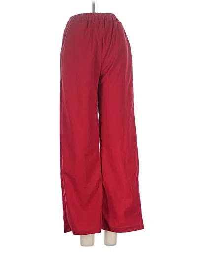 Pre-owned Unbranded Track Pants In Red