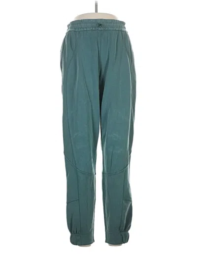 Pre-owned Unbranded Track Pants In Teal