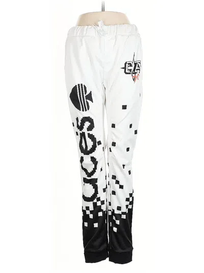 Pre-owned Unbranded Track Pants In White