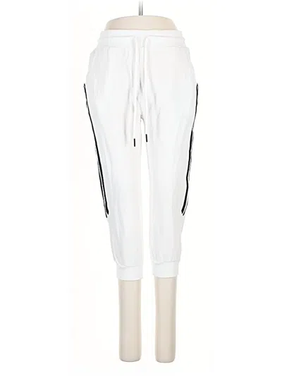 Pre-owned Unbranded Track Pants In White