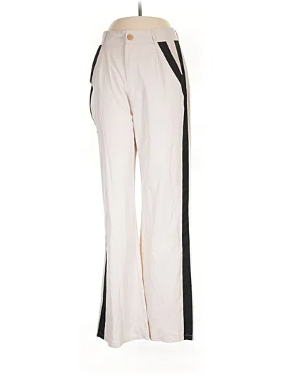 Pre-owned Unbranded Track Pants In White