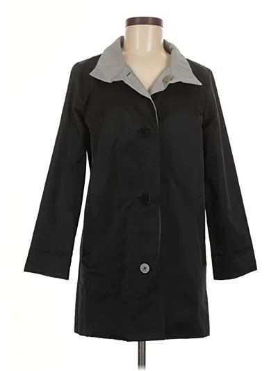 Pre-owned Unbranded Trenchcoat In Black