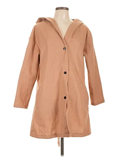 Pre-owned Unbranded Trenchcoat In Brown