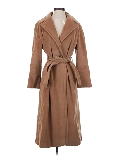 Pre-owned Unbranded Trenchcoat In Brown