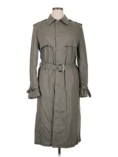 Pre-owned Unbranded Trenchcoat In Gray