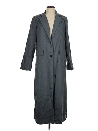 Pre-owned Unbranded Trenchcoat In Gray