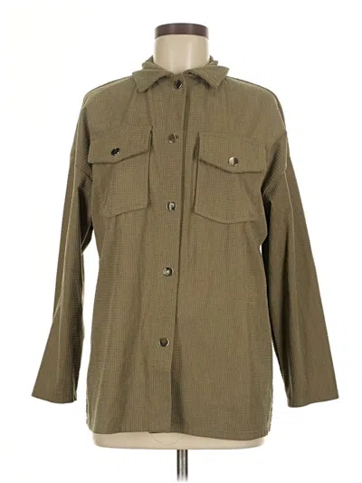 Pre-owned Unbranded Trenchcoat In Green