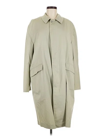 Pre-owned Unbranded Trenchcoat In Green