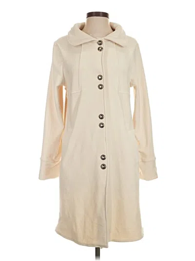 Pre-owned Unbranded Trenchcoat In Ivory