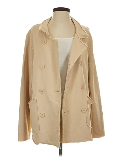 Pre-owned Unbranded Trenchcoat In Tan