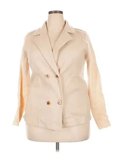 Pre-owned Unbranded Trenchcoat In Tan