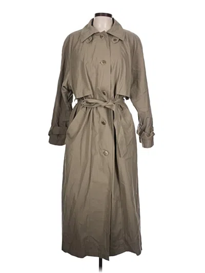 Pre-owned Unbranded Trenchcoat In Tan