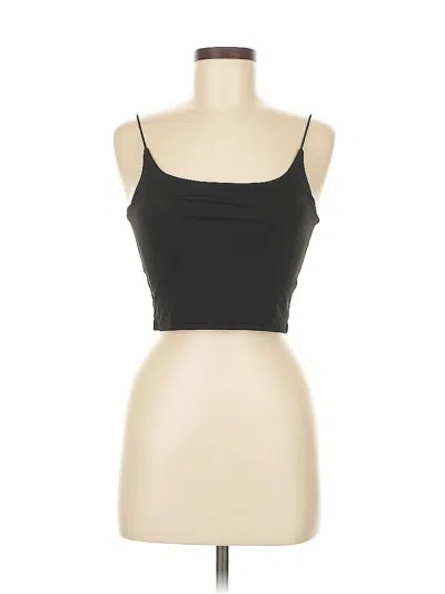Pre-owned Unbranded Tube Top Black Strapless Neckline Tops