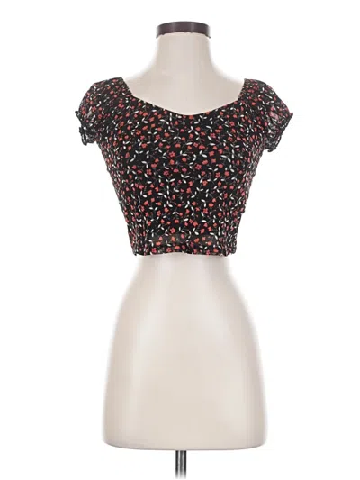 Pre-owned Unbranded Tube Top Black Sweetheart Neckline Tops