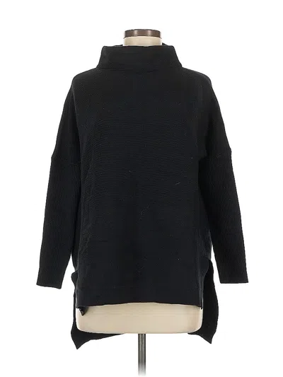 Pre-owned Unbranded Turtleneck Sweater In Black