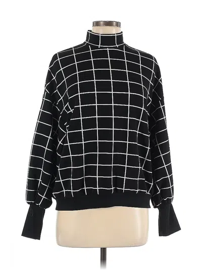 Pre-owned Unbranded Turtleneck Sweater In Black