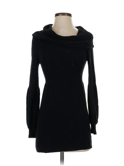 Pre-owned Unbranded Turtleneck Sweater In Black